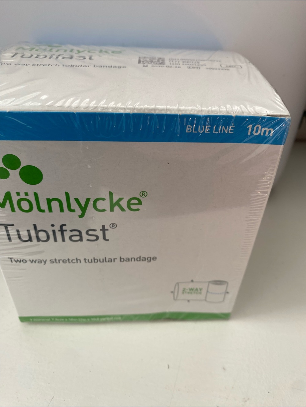 Tubifast Two-Way Stretch Tubular Bandage - White